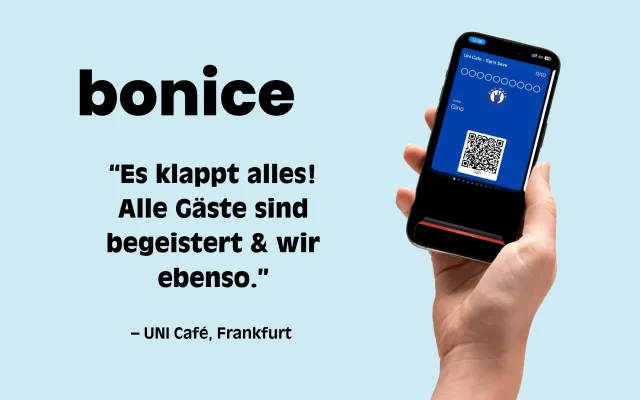 Bild: Stammkundschaft gewinnen ohne App: Neues Treueprogramm für Cafés, Restaurants und Läden