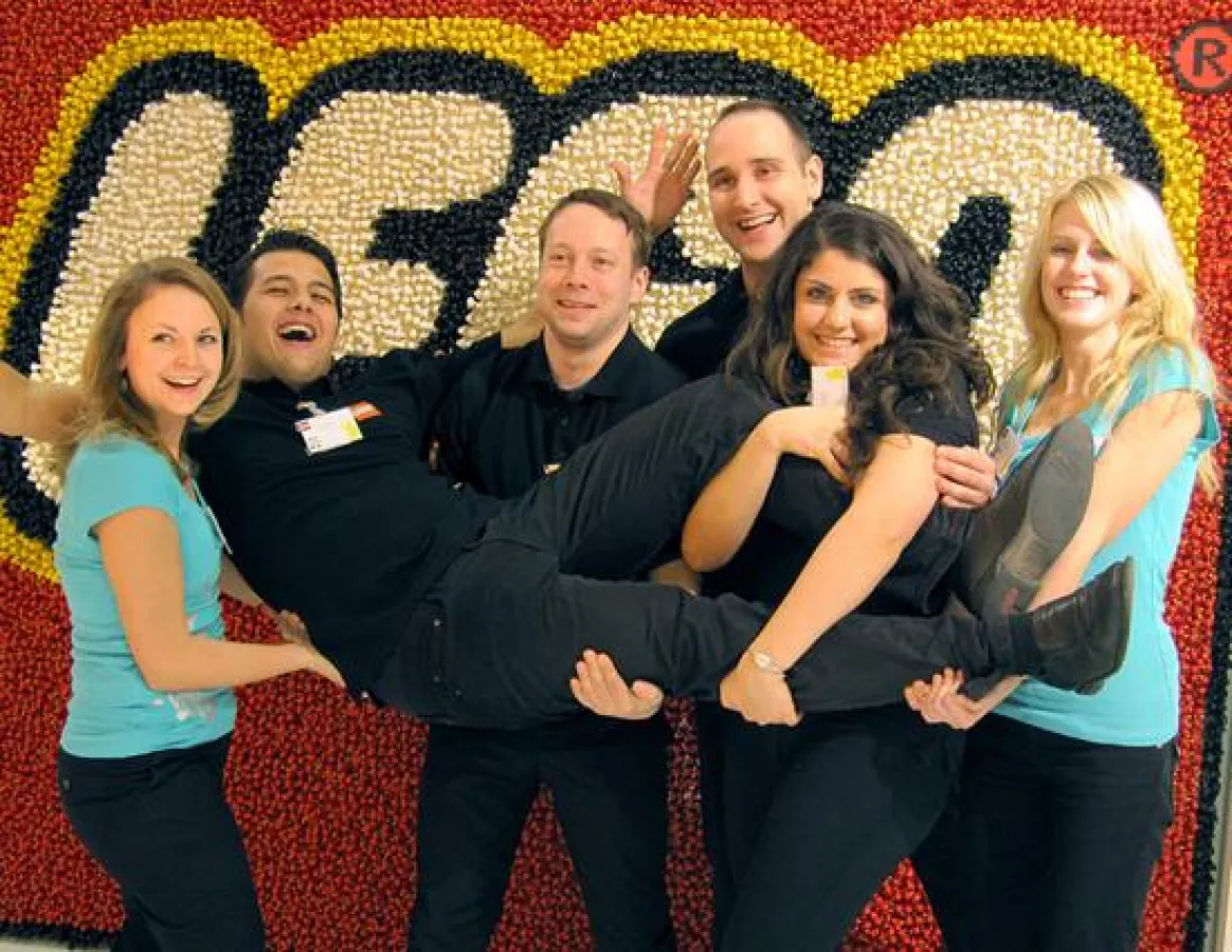 Demonstratoren von JOKMOK stelllten neue Produkte von LEGO vor