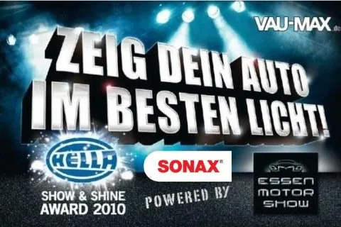 Bild: SONAX steigt in den HELLA Show & Shine Award ein