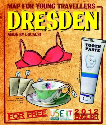 Neuer englischsprachiger USE-IT Jugendstadtplan erschienen Bild: Neuer englischsprachiger USE-IT Jugendstadtplan erschienen