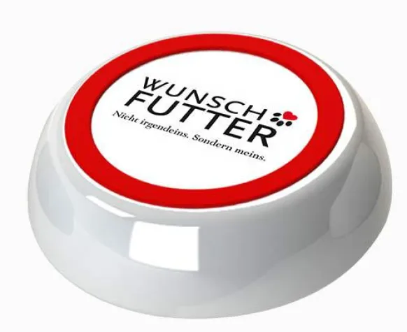 Bild: Wunschfutter Rebutton: Offline im Online-Shop bestellen