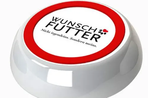 Bild: Wunschfutter Rebutton: Offline im Online-Shop bestellen