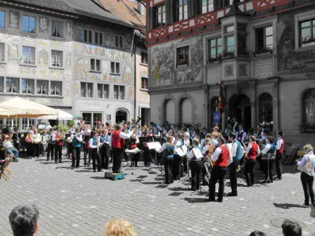 Bild: Gruezi miteinand – Uf wiederluegi / Blasorchester Duvenstedt zu Besuch in der Schweiz