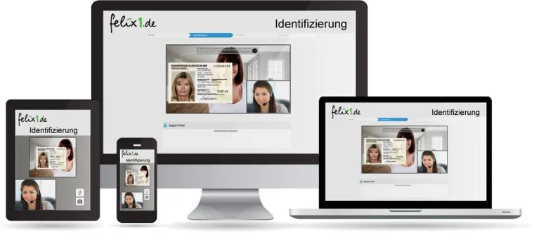 App, Tablet und Kurier-Ident machen Identifizierung für Mandanten noch einfacher Bild: App, Tablet und Kurier-Ident machen Identifizierung für Mandanten noch einfacher