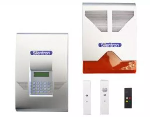 Bild: Sicherung der Zukunft Siletron Funk-Alarmanlage