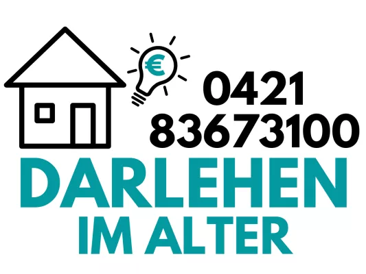 Bild: Darlehen für Rentner - Tel. 0421-83673100