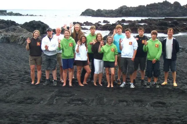 Deutsche Schüler und Studenten auf La Palma Bild: Deutsche Schüler und Studenten auf La Palma