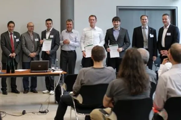 Bild: Verleihung ObjektForum Förderpreis: Fünf Karlsruher Absolventen für innovative Diplomarbeiten ausgezeichnet