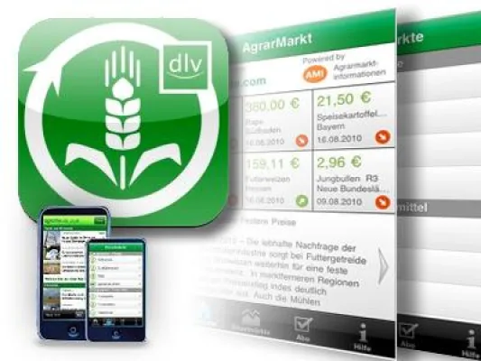 Bild: AgrarMarkt-App gibt mobilen Bauern tagesaktuelle Preis-Übersicht