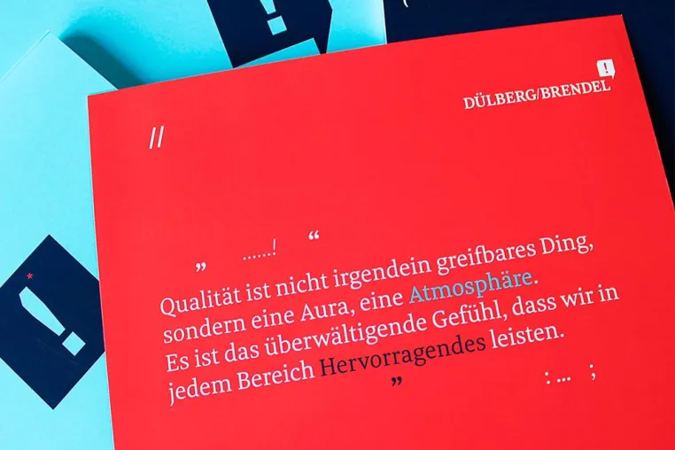 Bild: stay golden entwickelt das neue Erscheinungsbild der Düsseldorfer PR-Agentur Dülberg&Brendel