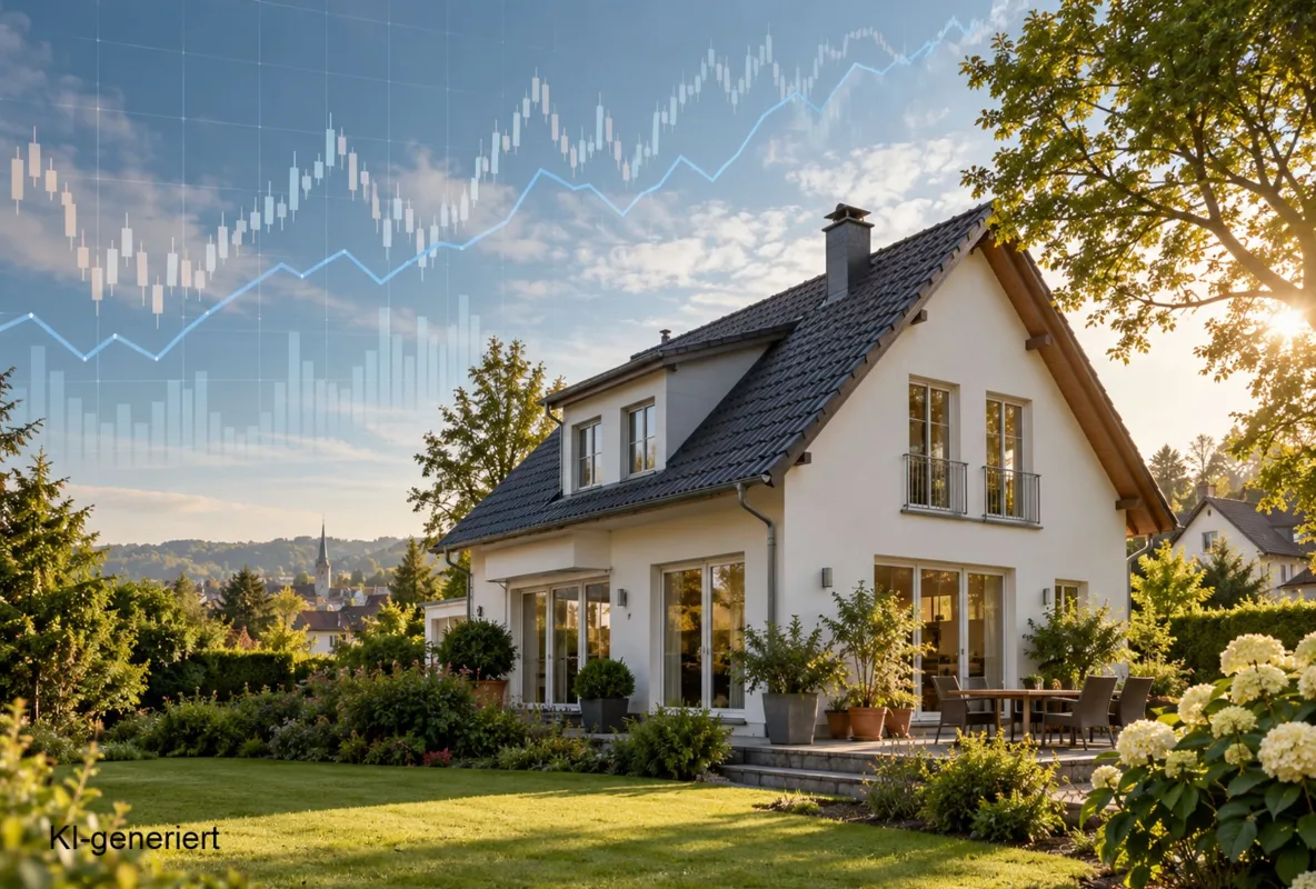 Immobilien oder ETFs? (© Blumenauer (KI generiert))