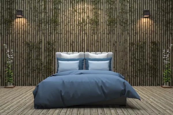 Bild: Voll im Trend: Wandbekleidung aus natürlichen Materialien – von der Bambustapete bis zum Kork