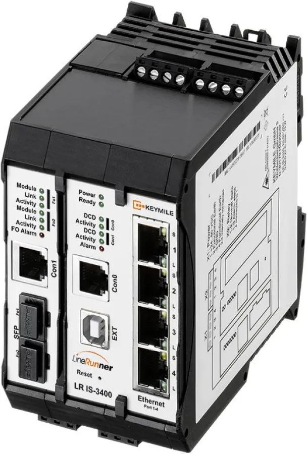 LineRunner-IS-3400- und HYTEC-HY104-Familien mit zusätzlichen Sicherheitsfunktionen. (Bild: KEYMILE)