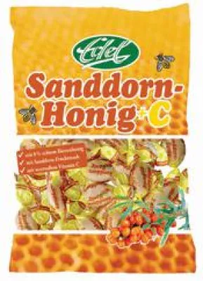 Bild: Sanddorn-Honig + C: Die neue Sorte aus dem Hause Eduard Edel
