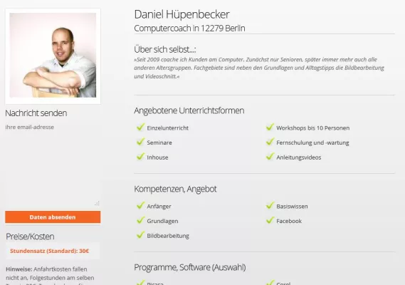Bild: Erfolgreicher Start für Computerunterrichts-Portal