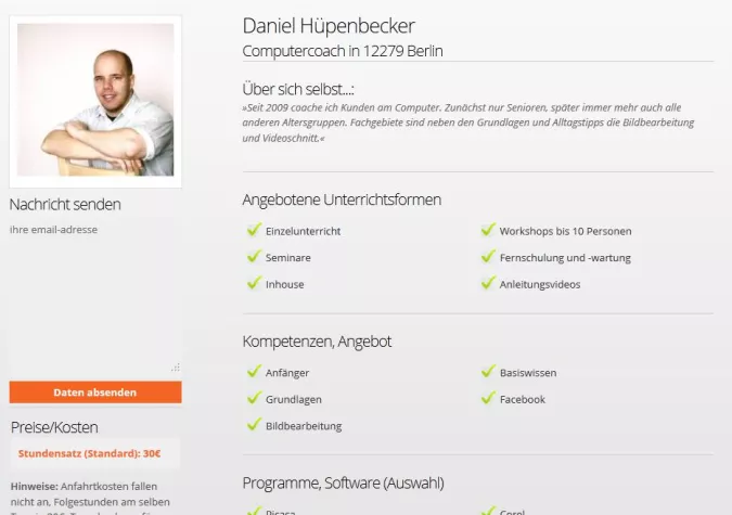 Bild: Erfolgreicher Start für Computerunterrichts-Portal