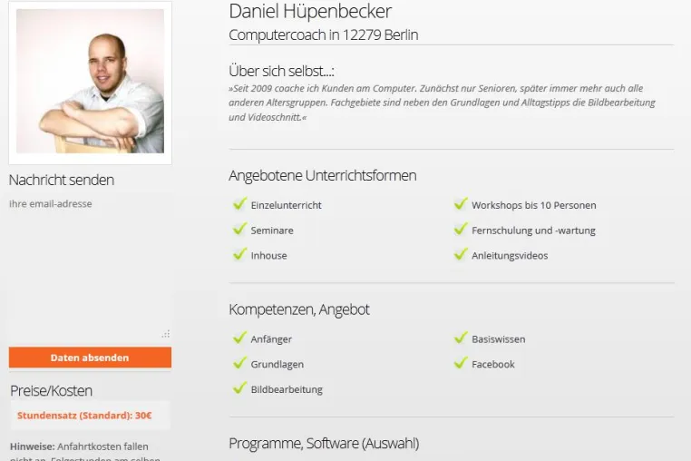 Bild: Erfolgreicher Start für Computerunterrichts-Portal