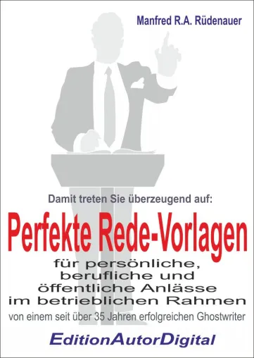 Bild: Reden auf Feiern und Festen – Kein Problem mit Rede-Vorlagen vom Profi-Redenschreiber