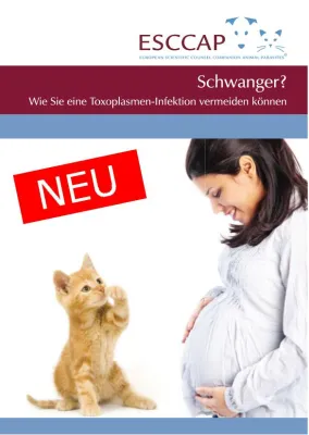 Bild: ESCCAP informiert: Neuer Toxoplasmose-Flyer: Gut informiert in der Schwangerschaft