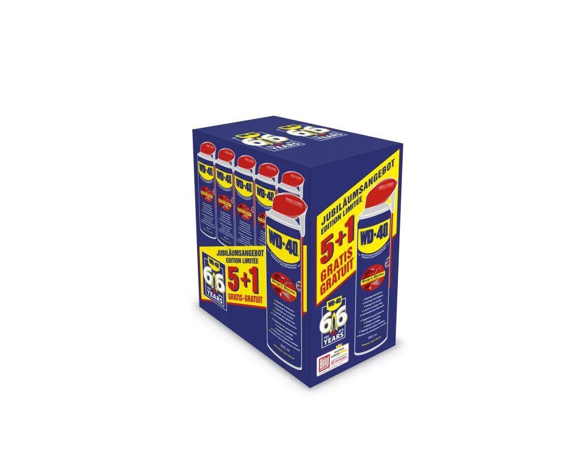 WD-40 Jubiläumsangebot 300ml Gratis