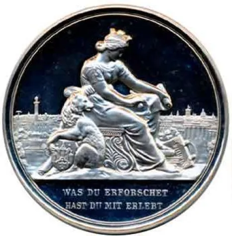 Bild: Fidicin-Medaillen für Historikerkapazitäten Börsch-Supan