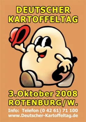 Bild: Deutscher Kartoffeltag am 3. Oktober in Rotenburg (Wümme)