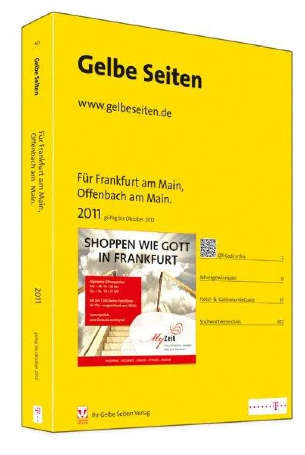 Die neuen Gelbe Seiten für Frankfurt und Offenbach 2011/2012