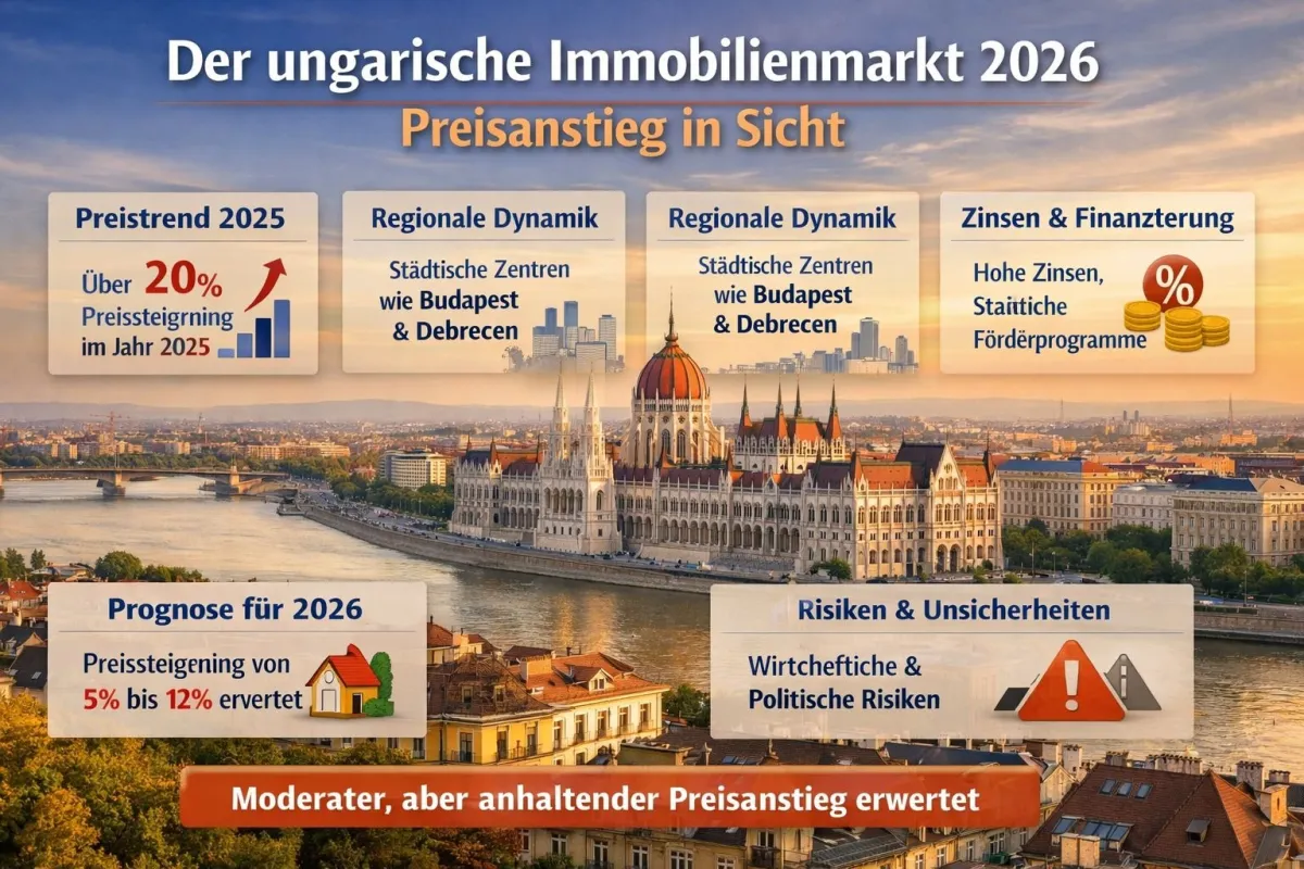 Der ungarische Immobilienmarkt 2026