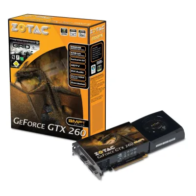 Bild: ZOTAC GeForce GTX 260 Grafikkartenserie jetzt mit 216 Prozessorkernen