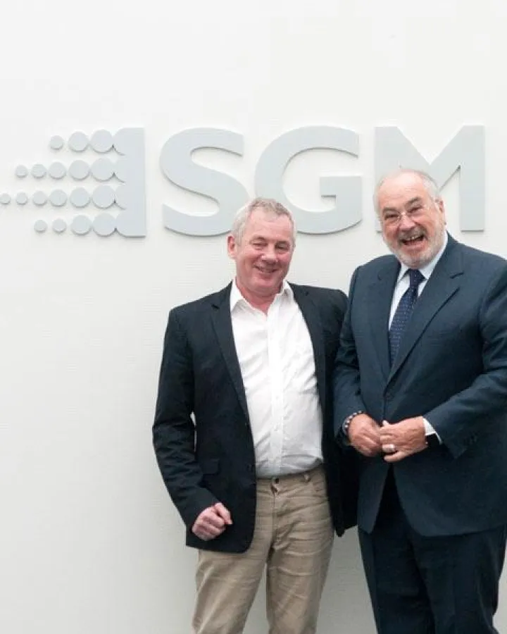 Peter Johansen und Paolo Covre freuen sich auf die neuen Aufgaben.