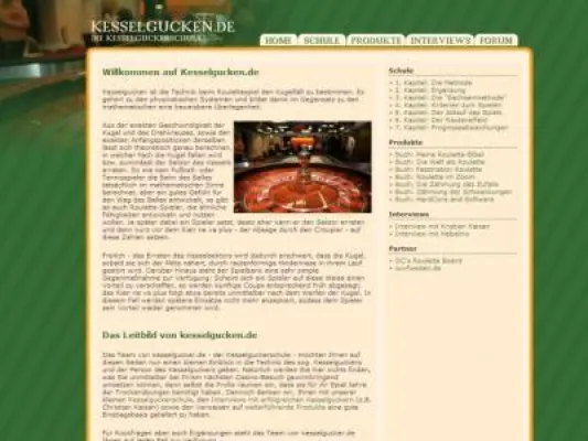 Bild: Kesselgucken.de - Die Kesselguckerschule geht online - Großes Interview mit dem Rouletteprofi Christian Kaisan