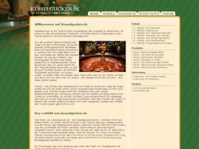 Bild: Kesselgucken.de - Die Kesselguckerschule geht online - Großes Interview mit dem Rouletteprofi Christian Kaisan