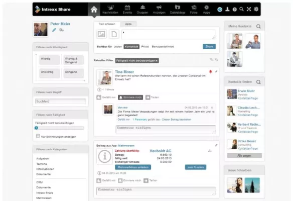Bild: (R)evolution beendet Krise des Intranets - Social Business Plattform provoziert Mitarbeiter zur Zusammenarbeit