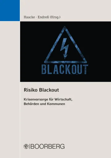 Bild: »Risiko Blackout« – Neuerscheinung