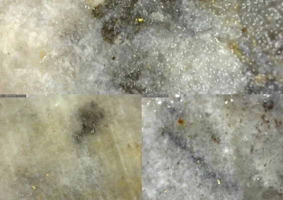 Bild: Sitka Gold entdeckt sichtbares Gold 3,6 km von Blackjack-Entdeckung