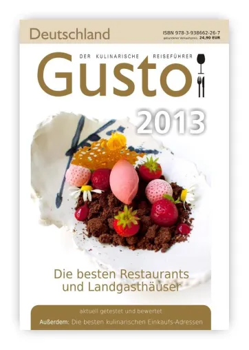 Bild: Restaurantführer Gusto Deutschland 2013 erschienen