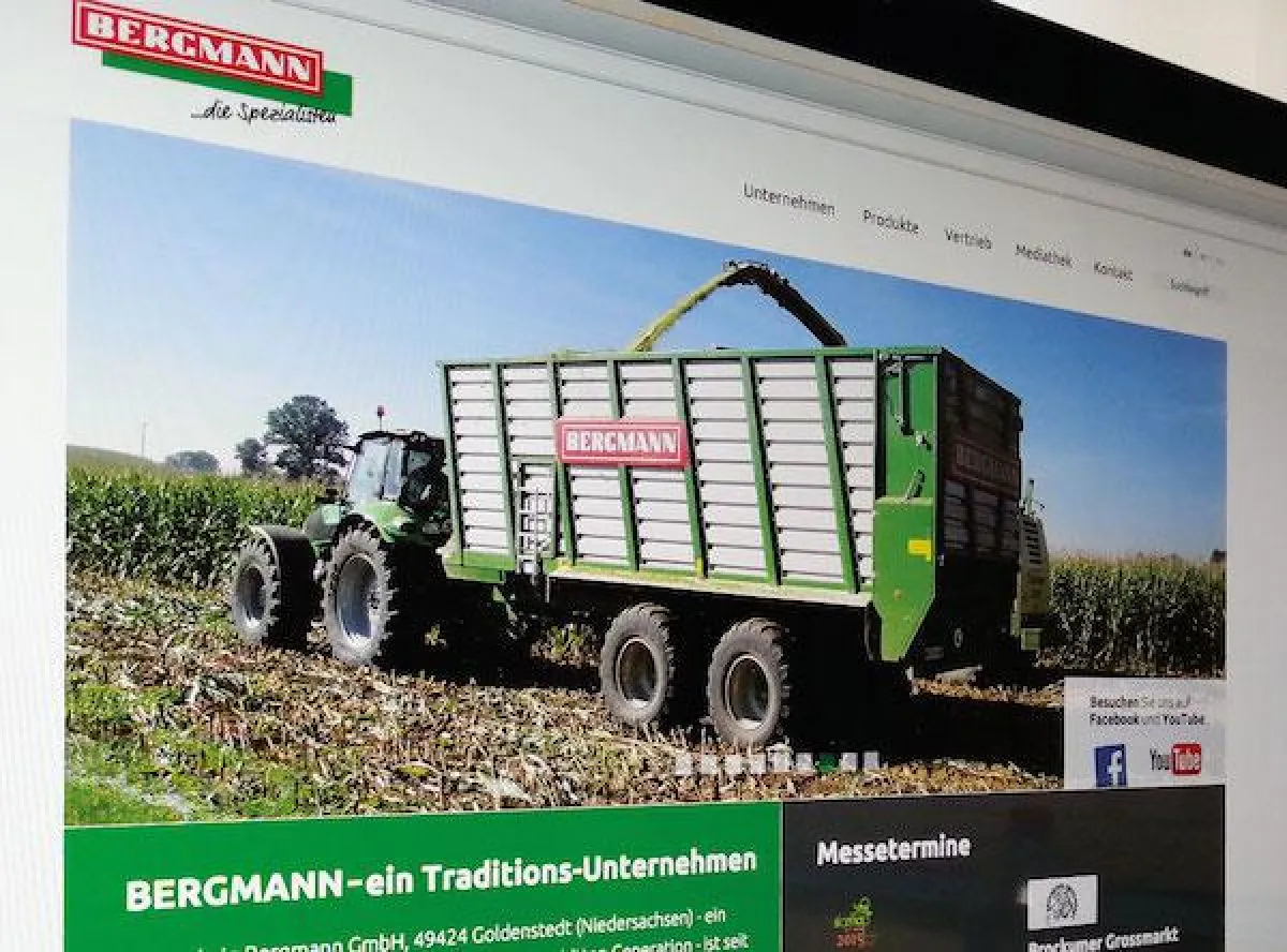 BERGMANN-Webseite optimiert für Smartphone und Tablet