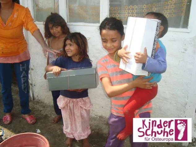 Kinderschuhe für Osteuropa - Helfen Sie jetzt den ärmsten Kindern in der östlichen EU Bild: Kinderschuhe für Osteuropa - Helfen Sie jetzt den ärmsten Kindern in der östlichen EU