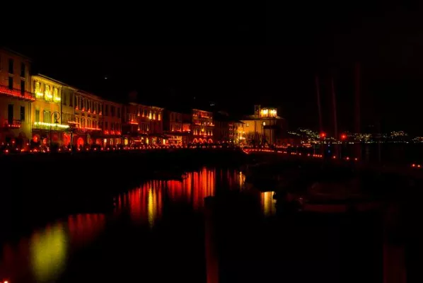 Bild: Laternen am Lago Maggiore – Marcia dei Lanternitt