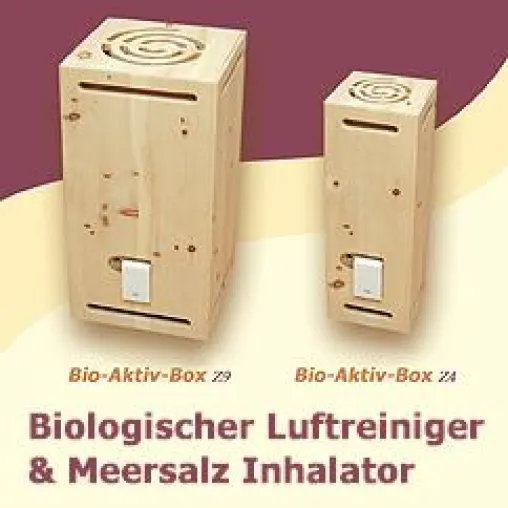 Biologischer Luftreiniger & Meersalz Inhalator Bild: Biologischer Luftreiniger & Meersalz Inhalator