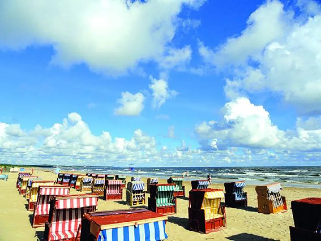 Strand in Swinemünde. Foto: Carsten Wolf/Travel-Netto