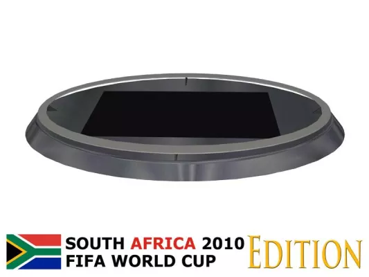 Bild: Edel-LCD im WM 2010 Design