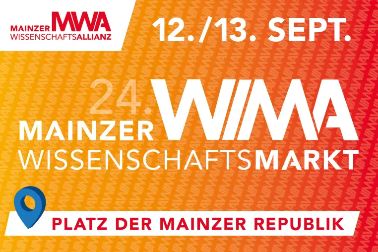 Bild: Wissenschaft entdecken mitten in der Stadt: Mainzer Wissenschaftsmarkt 2026 am 12. und 13. September