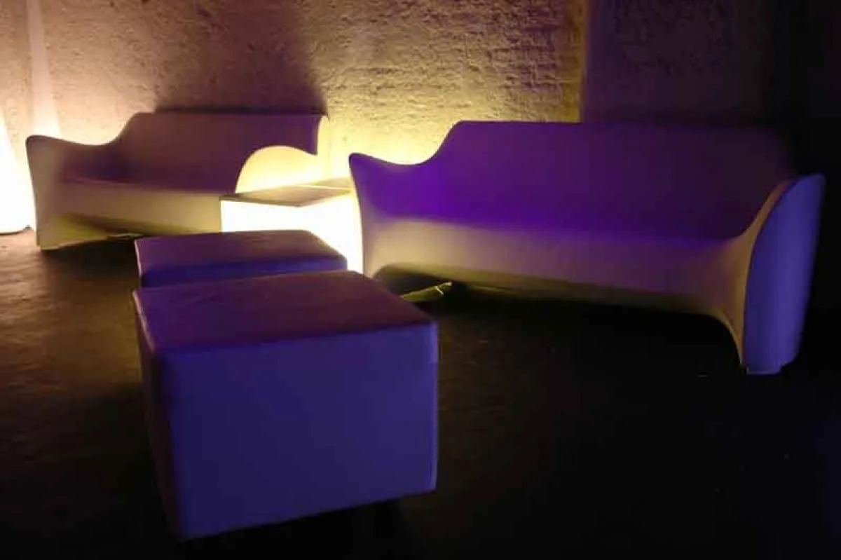 Mietmobiliar von eventwürze auf der internationalen Design Conference 2009