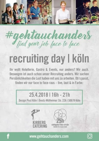 Bild: Recruiting Day: #gehtauchanders - find your job face to face