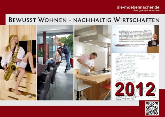 Massivholzküchen und Massivholzmöbel im Jahrbuch "Bewusst Wohnen - nachhaltig Wirtschaften" der Möbelmacher Bild: Massivholzküchen und Massivholzmöbel im Jahrbuch "Bewusst Wohnen - nachhaltig Wirtschaften" der Möbelmacher