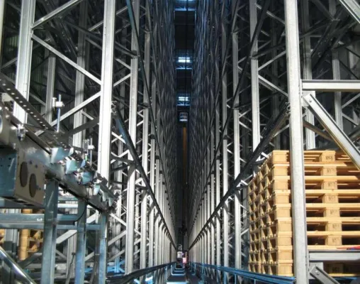 Fässerlagerung doppelt tief bei dynamischer Feldbelegung Bild: Fässerlagerung doppelt tief bei dynamischer Feldbelegung