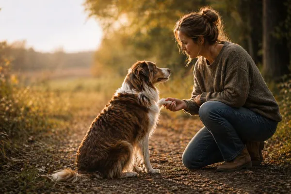 Bild: Hundetraining für die Mensch-Hund-Beziehung: Persönlichkeitsentwicklung für beide