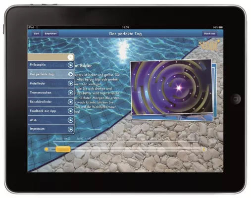CLANMO und TUI bringen Sensimar Hotels aufs iPad Bild: CLANMO und TUI bringen Sensimar Hotels aufs iPad