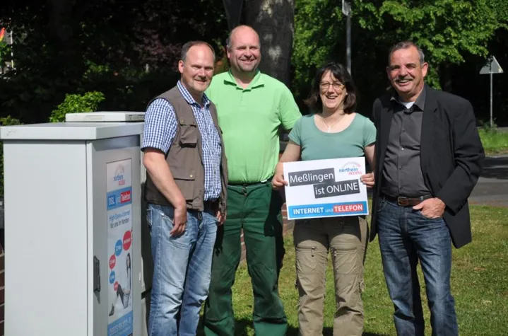 Bild: Breitband-Pilotprojekt in Meßlingen ein voller Erfolg